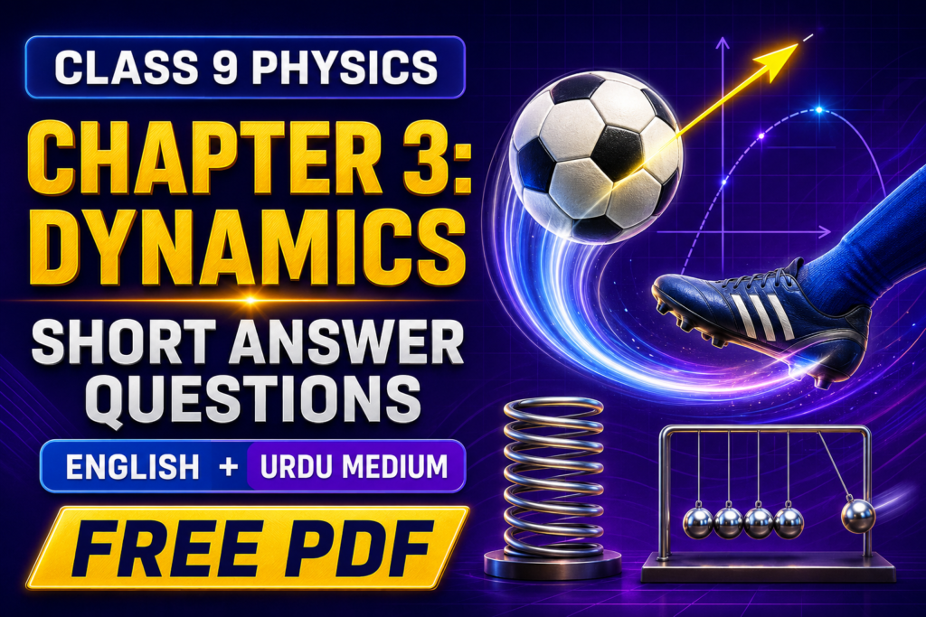 Download Class 9 Chapter 1 Physics Exercise Short Questions PDF for quick revision and exam preparation.